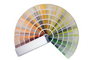 The RAL colour chart providing a multitude of options for secondary glazing