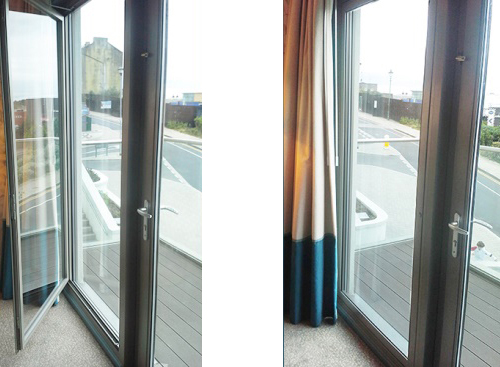 New  build hotel secondary glazing