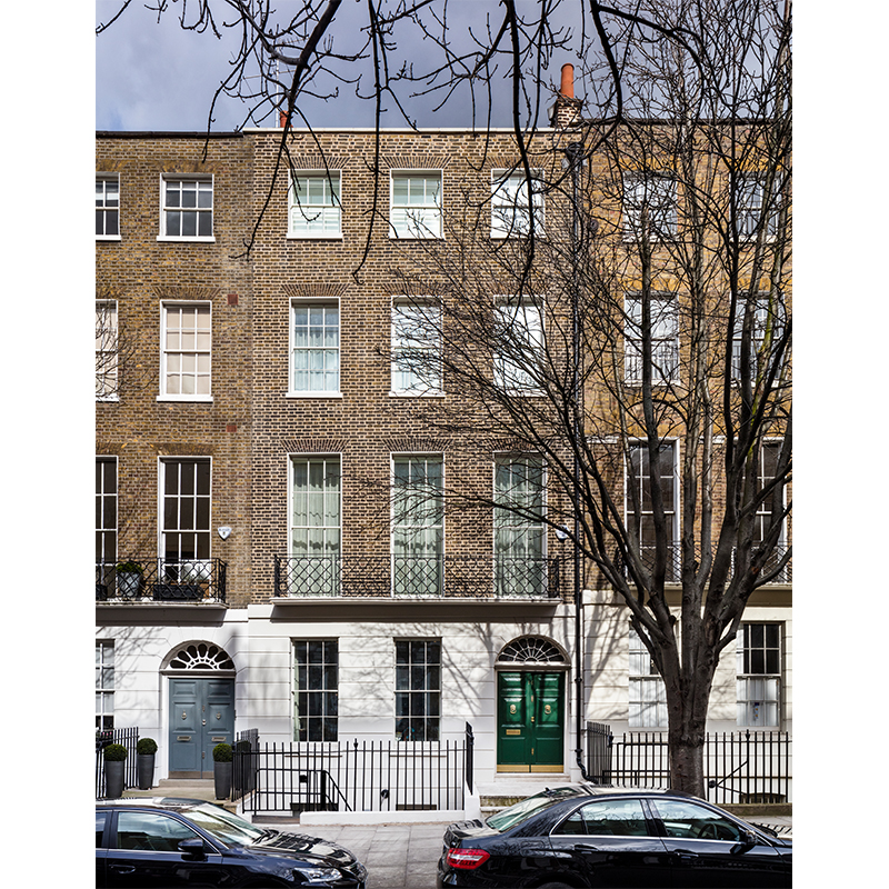External view of John Street, London