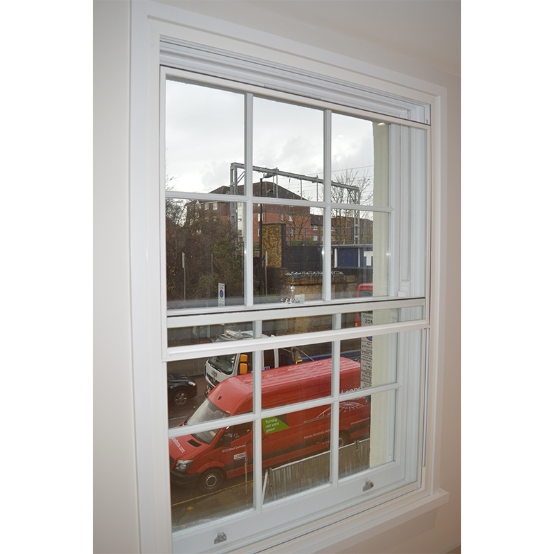 Grade II Listed 400 Caledonian road with selectaglaze vertical sliding secondary glazing