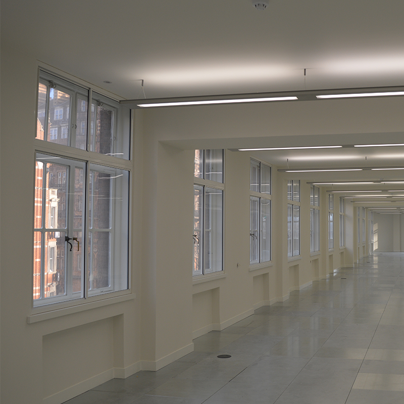 Acoustic secondary glazing - Russell Square House