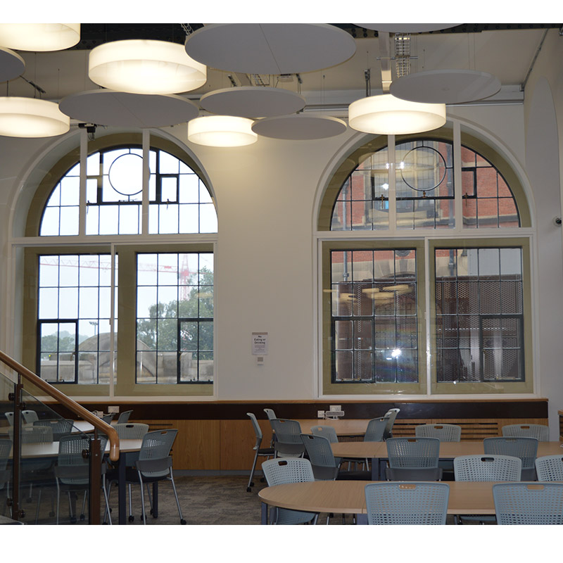 University of Birmingham Lecture Theatre - sound insulating secondary glazing
