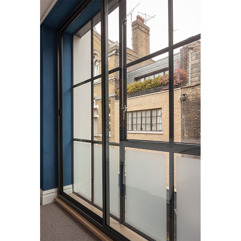 Addition of secondary glazing units to the primary windows