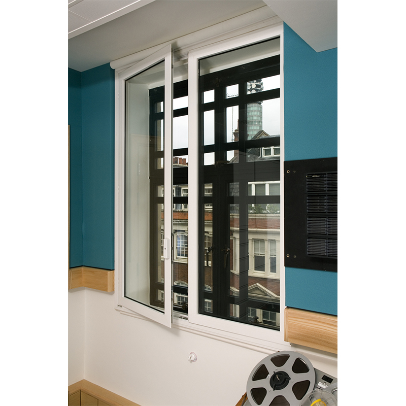 BBC Radio recording studio with acoustic secondary glazing