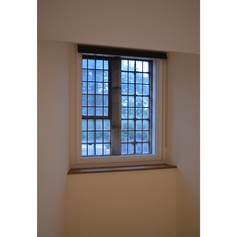 Newly renovated room in Auckland Castle installed with Selectaglaze secondary glazing