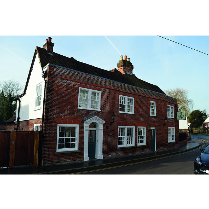 External shot of Blue Anchor