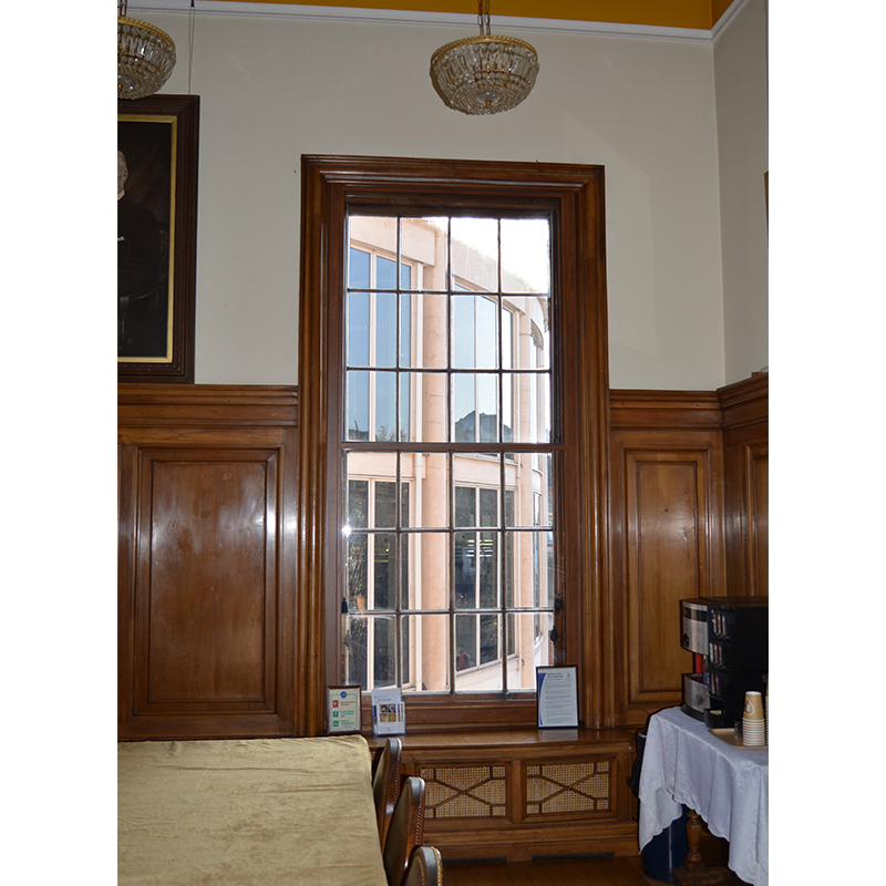 Noise insulating secondary glazing by Selectaglaze at Braintree Town Hall