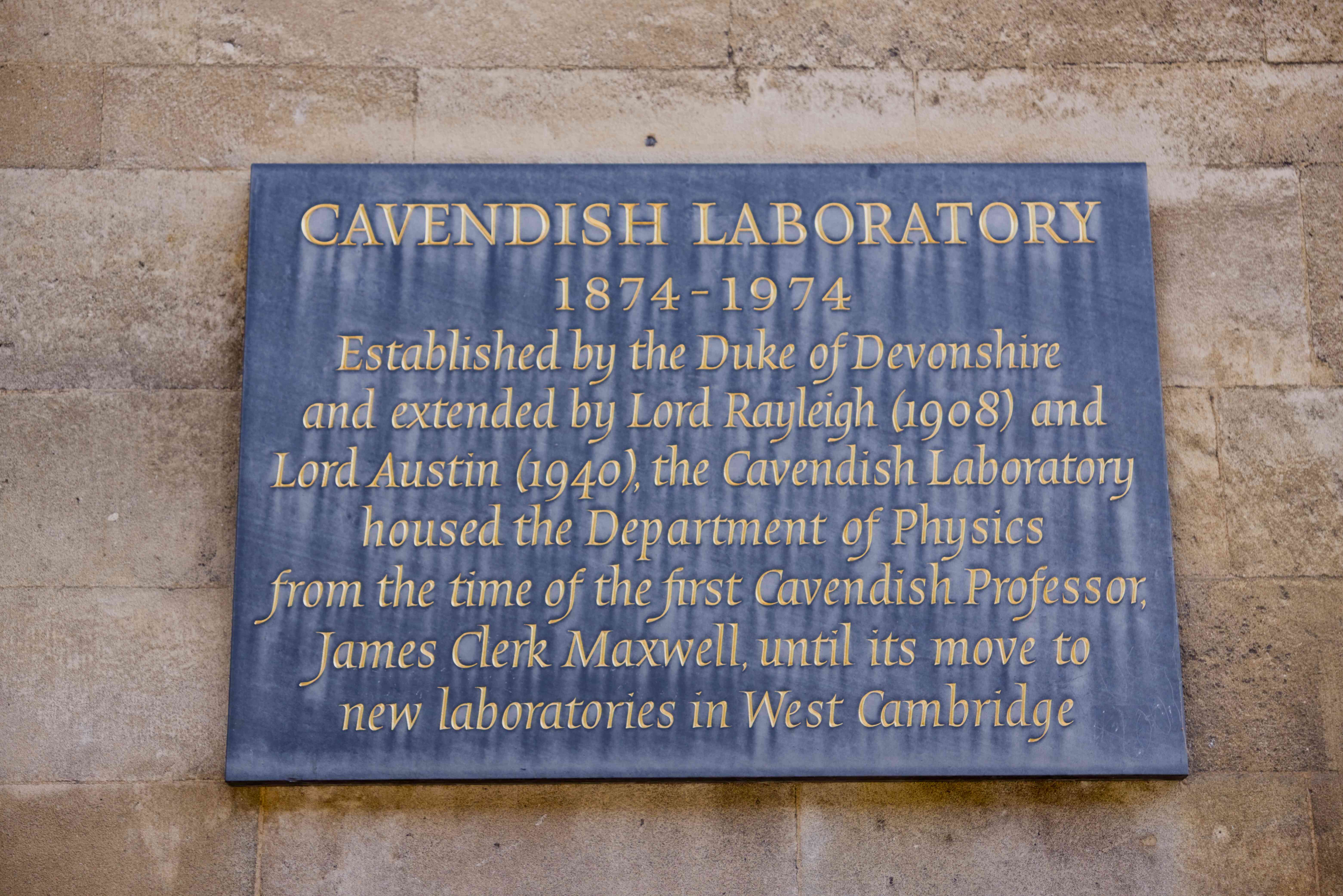 Cavendish Laboratory 1