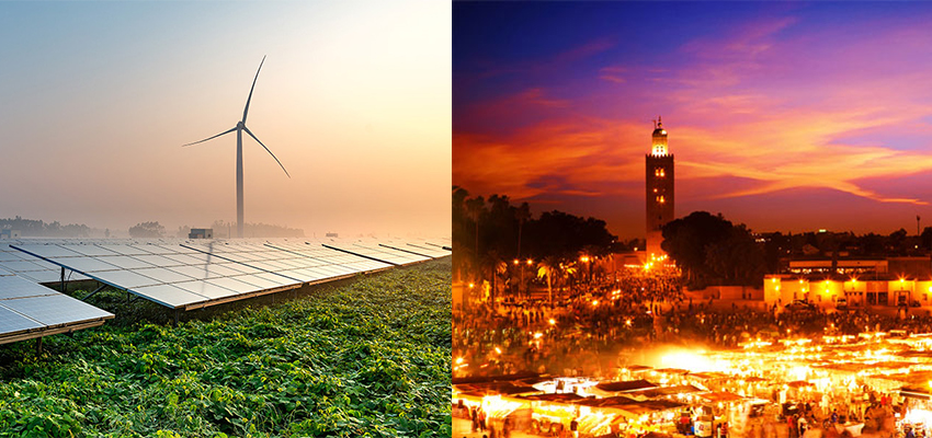 A call to action content - wind power - city scape