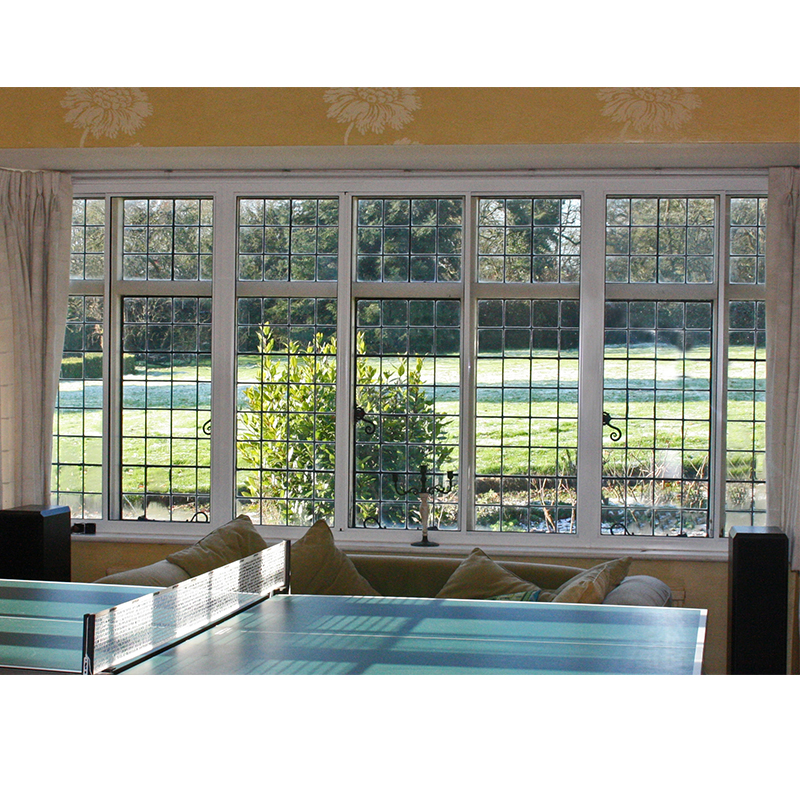 Games room with primary leaded lights treated with secondary glazing to improve well-being