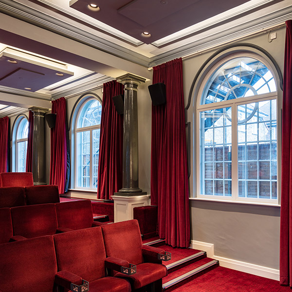 One centred full radius head secondary glazing to Bellingham Fellowship Inn
