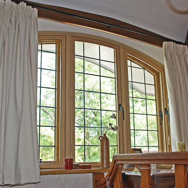 One centred segmented head secondary glazing Hertfordshire Residence