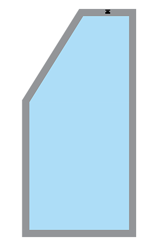 Selectaglaze raked secondary glazing - lift out