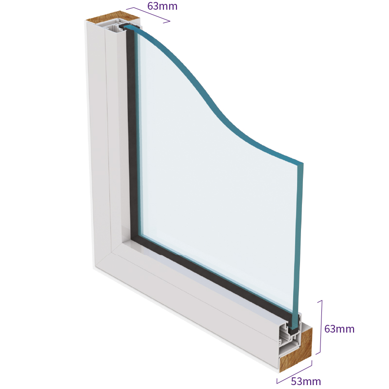 Series 40 Half Hour Fire Fixed Light Isometric