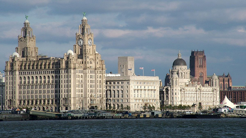 The three graces Liverpool