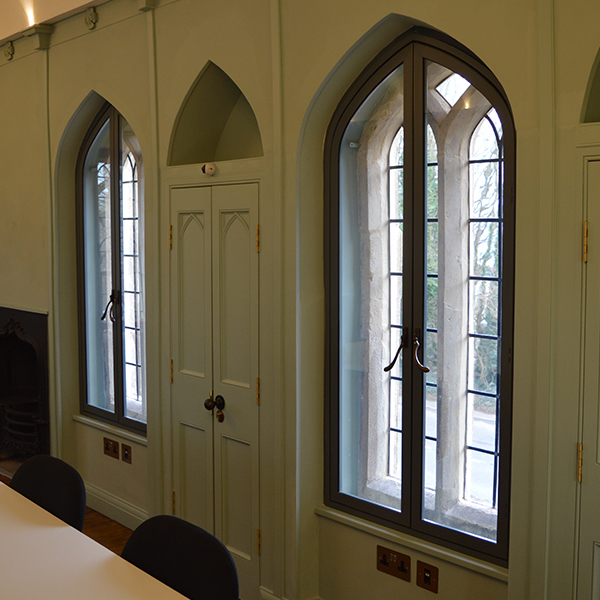 Two centred curve gothic arched window Supreme Ashton Lodge