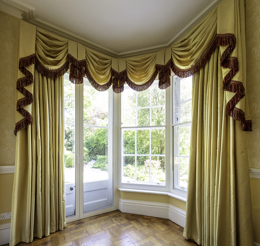 bay window - with secondary glazing blending into whole