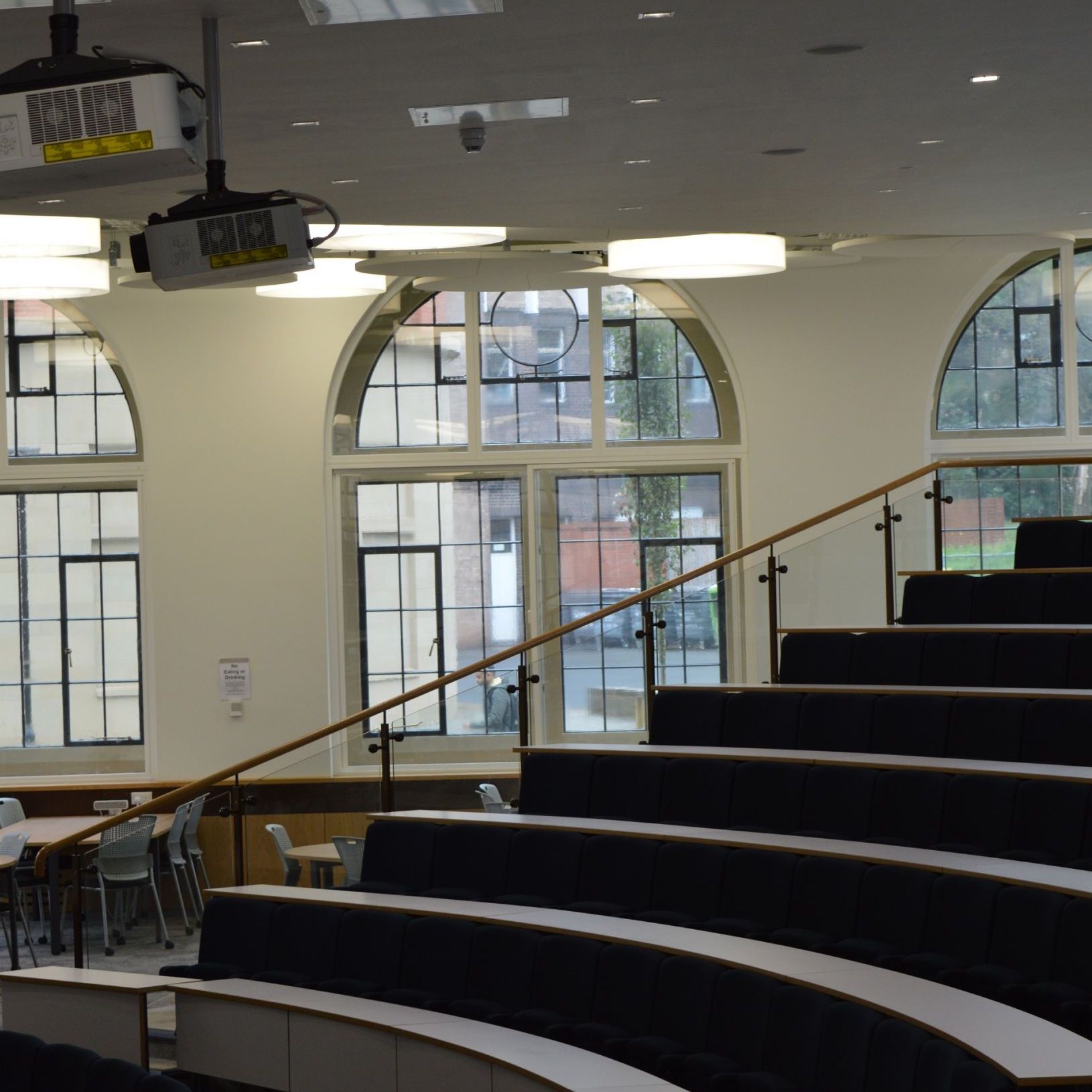 Birmingham University arched windows