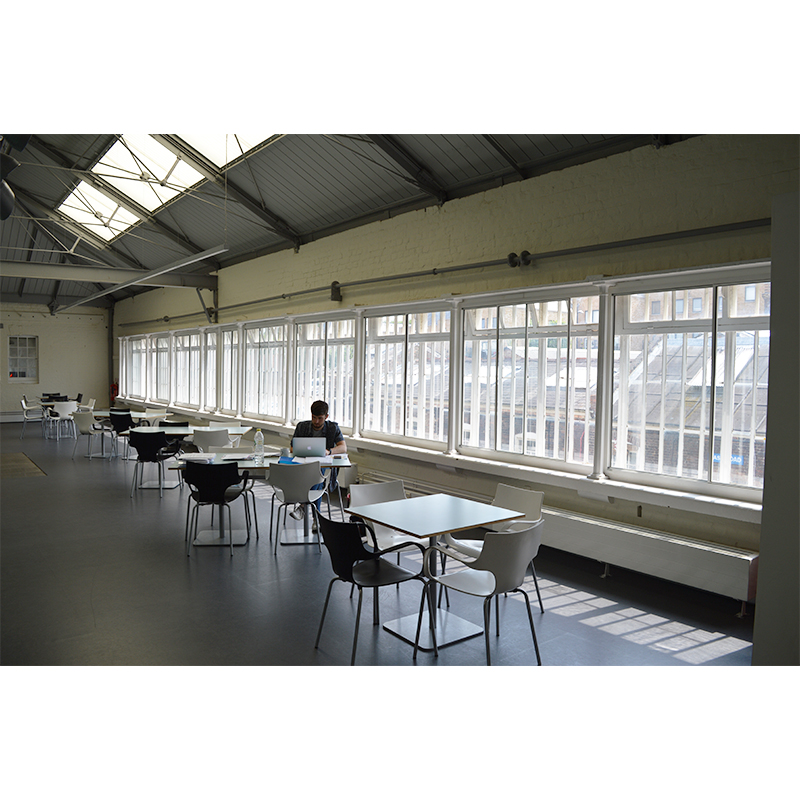 Shared work space made warmer and quieter with selectaglaze secondary glazing