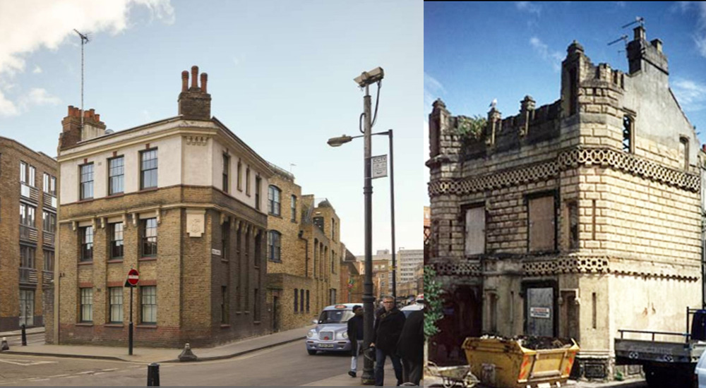 Bell Street Spitalfields and Castle House Bridgwater