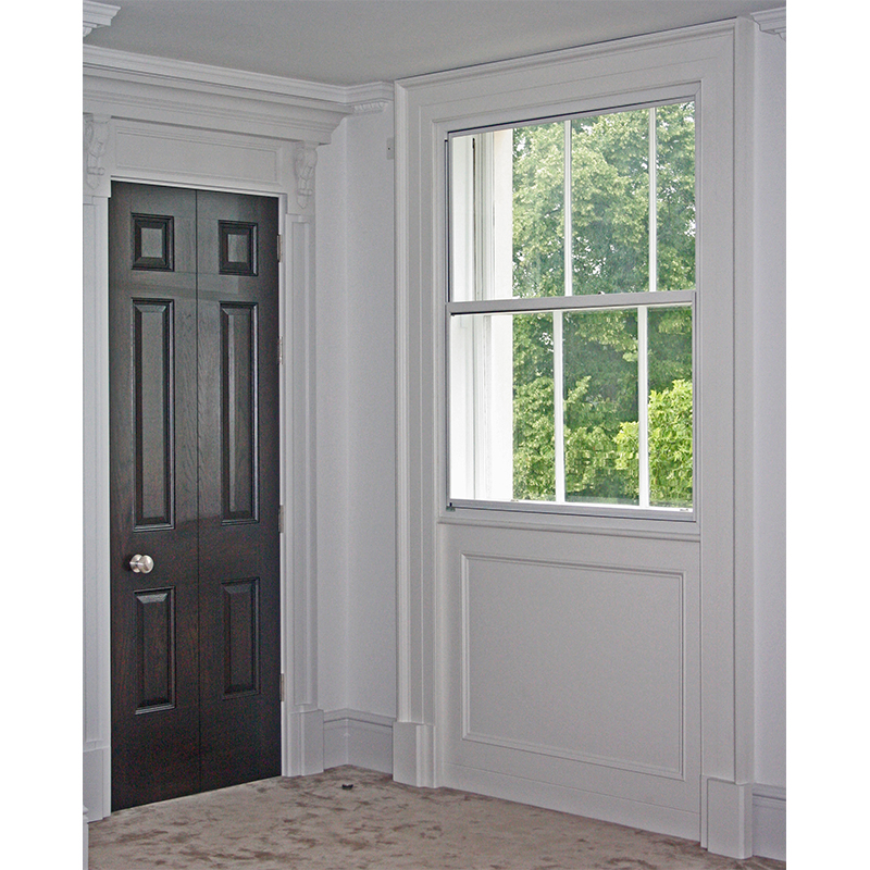 Cornwall Terrace bedroom with heat retaining windows