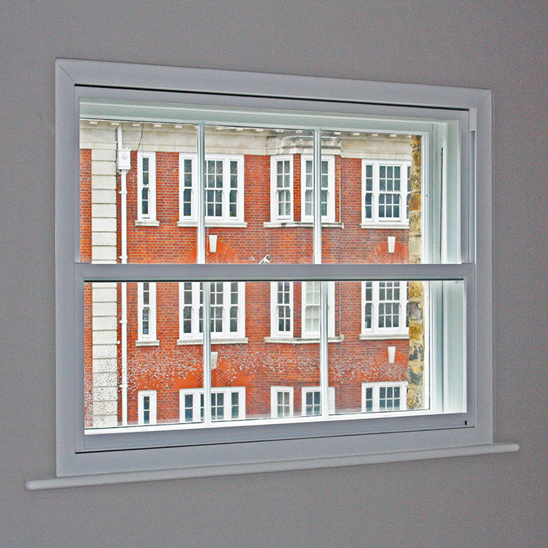 Secondary double glazed windows for enhanced thermal performance