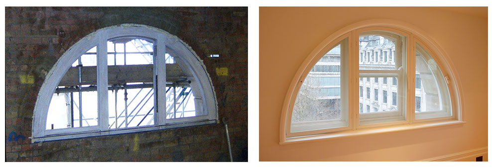 Victorian retrofit - curved window primary and secondary