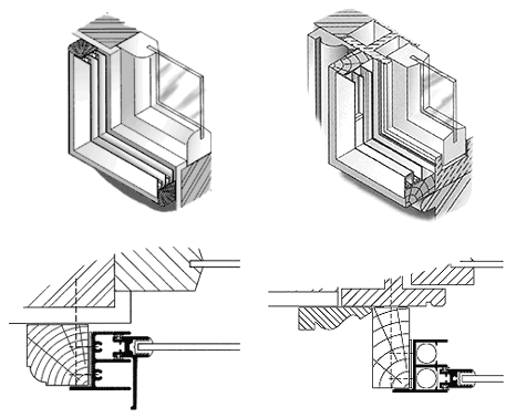 If there is no or minimal reveal, how do wen fit secondary glazing?