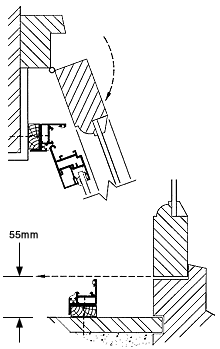 Is secondary glazing suitable for fitting to doors