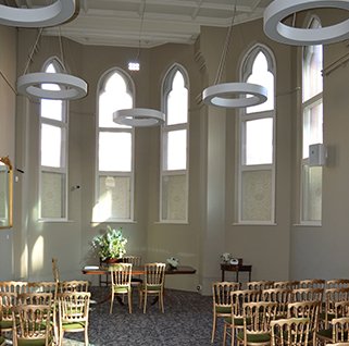 Reading Town Hall Registry Office with Selectaglaze acoustic secondary glazing