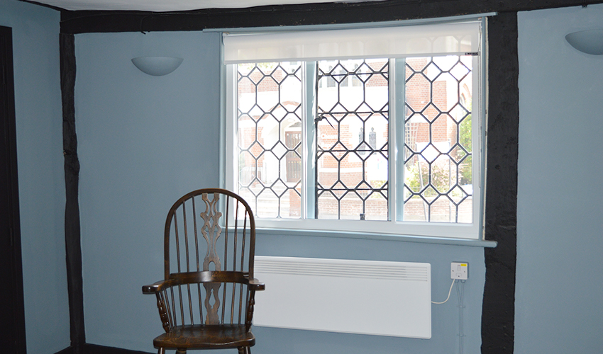How to treat a tapered window reveal