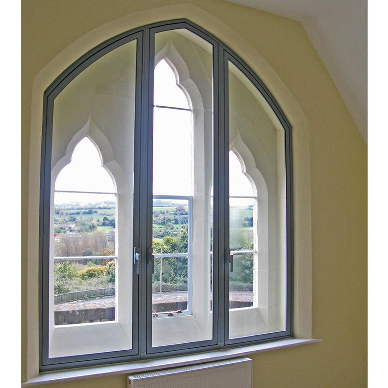 Grey secondary glazing