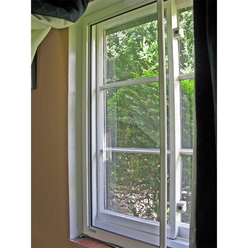 Slimline HS secondary units to enhance thermal and acoustic properties of existing primary windows