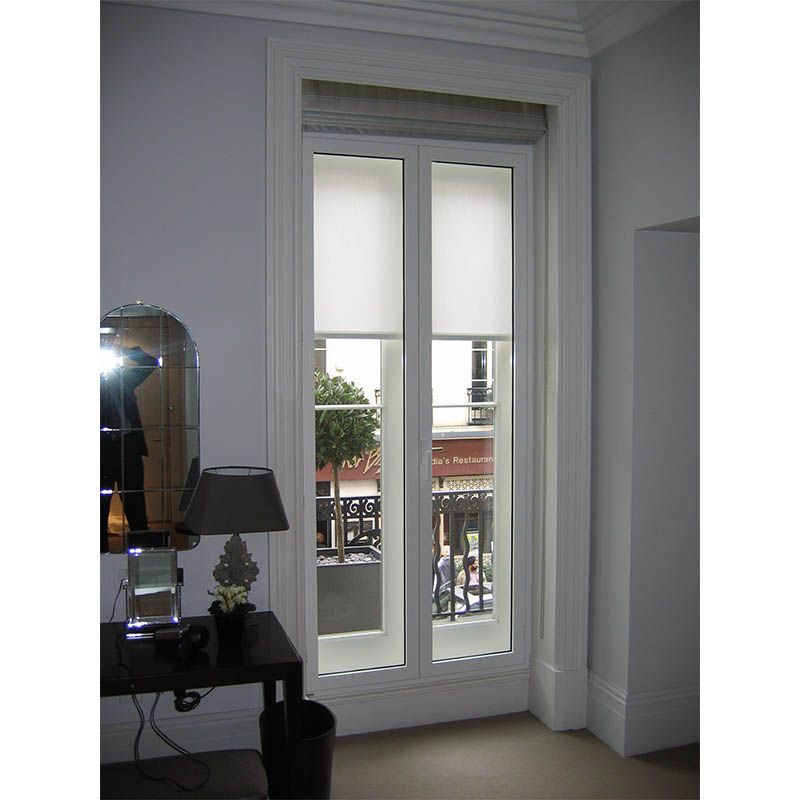 Hinged casement secondary glazing noise reducing unit