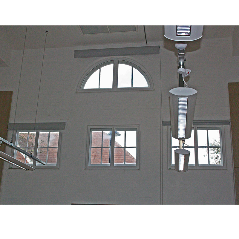 Noise insulation at University of Reading achieved by the installation of secondary double glazed units
