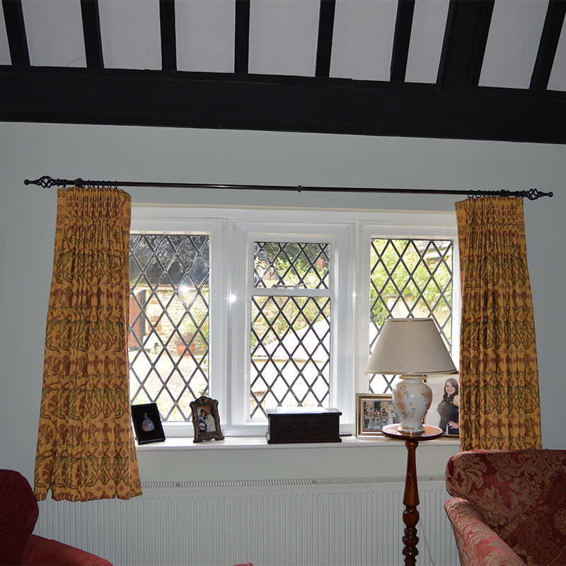 Secondary double glazing to stop draughts and heat loss