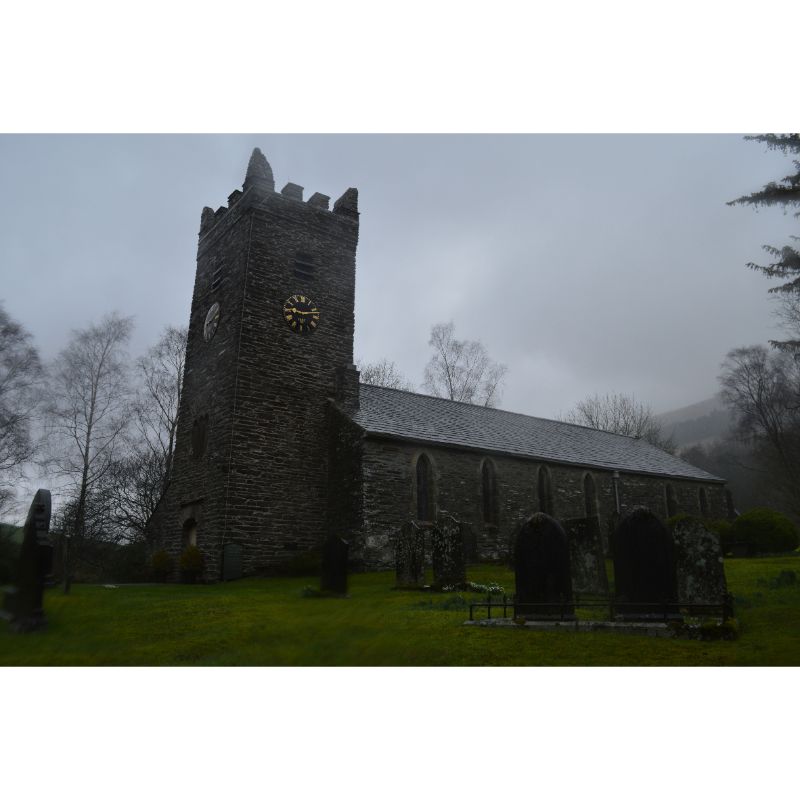 Outside view of Jesus Church Troutbeck