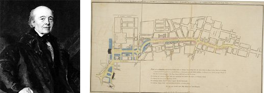 Image of John Nash and his plan for Regent Street