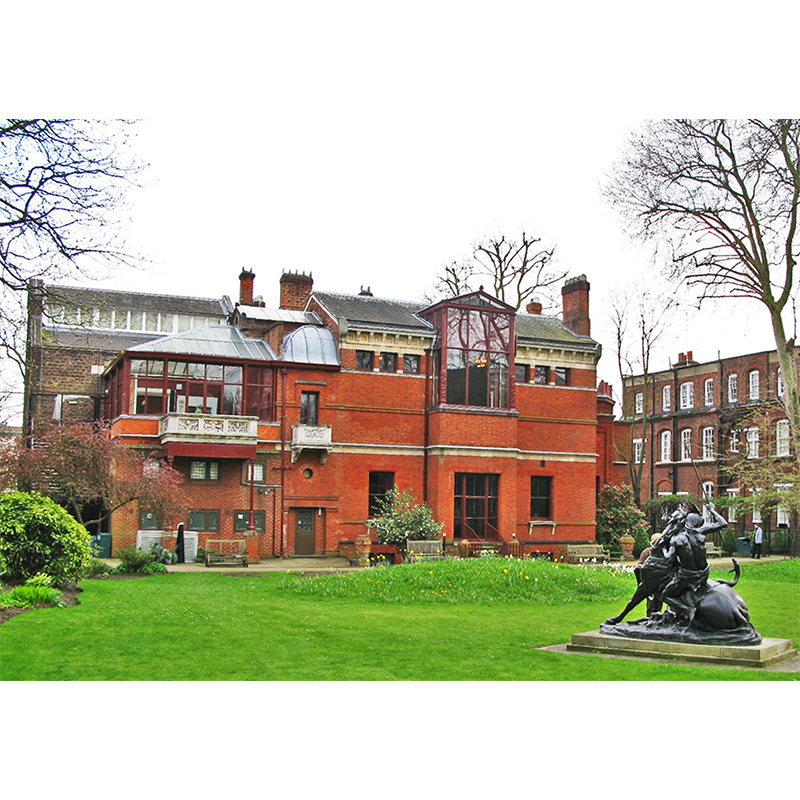 Leighton House Museum - Exterior, now internally protected with security secondary glazing