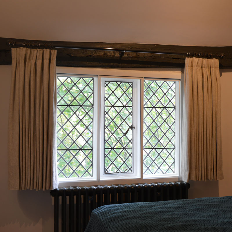 Series 10 Secondary glazing installed at Lychgate Cottage bedroom