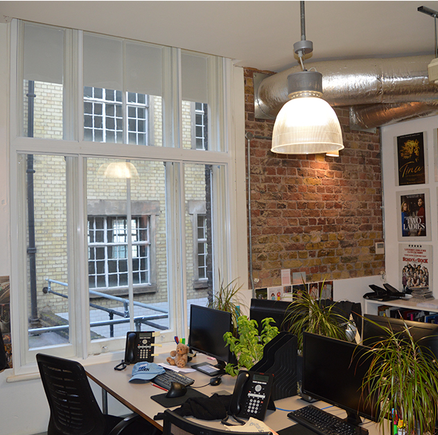 Offices with secondary glazing at Premier PR London