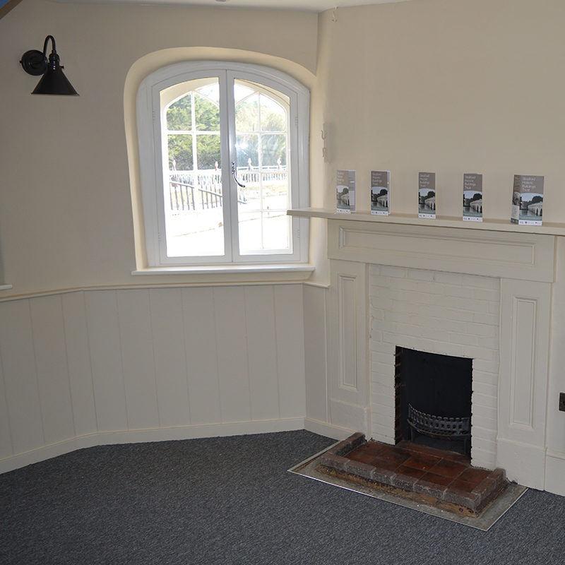 Double side hung arched secondary glazed casement windows for Grade I Listed Old Toll House on Clopton Bridge