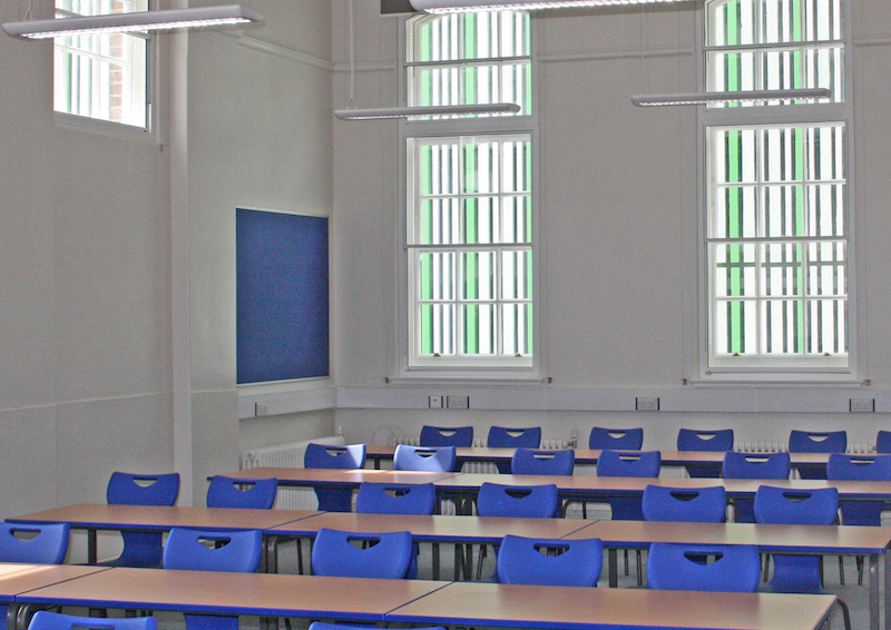 Prendergast Vale School - classroom interior