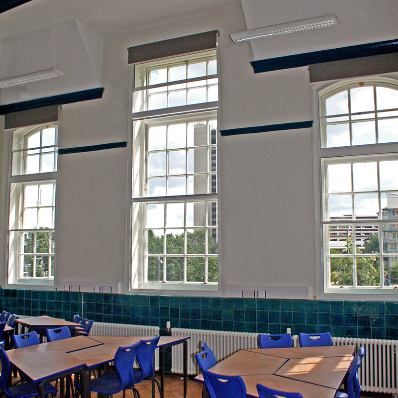Warmer and quieter learning environment at Prendergast Vale College with secondary double glazing
