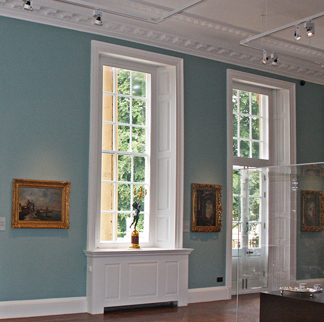 Secured by Design security Secondary glazing at Holburne Museum Bath