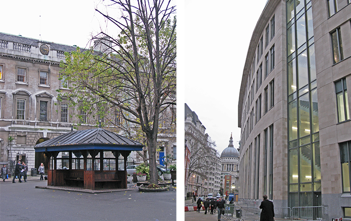 St Barts Hospital today - the old and the new with Selectaglaze secondary glazing in both areas