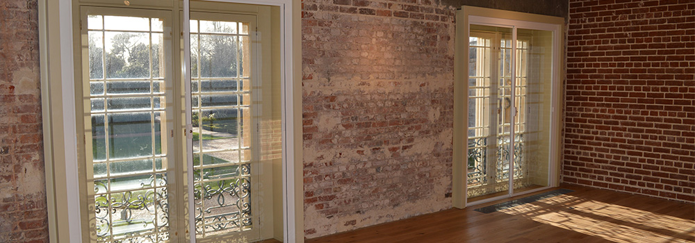 Selectaglaze Series 85 security LPS1175 SR2 horizontal sliders at Highcliffe Castle