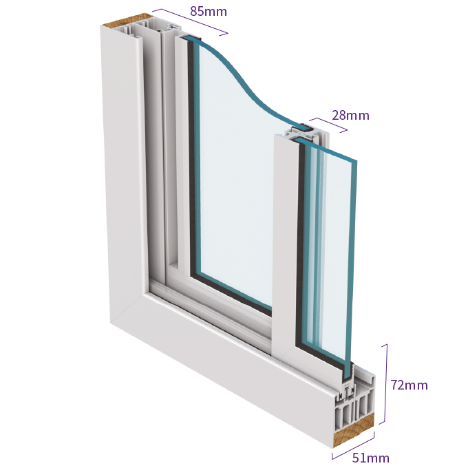 Series 15 Mid-Range Horizontal Sliding Isometric