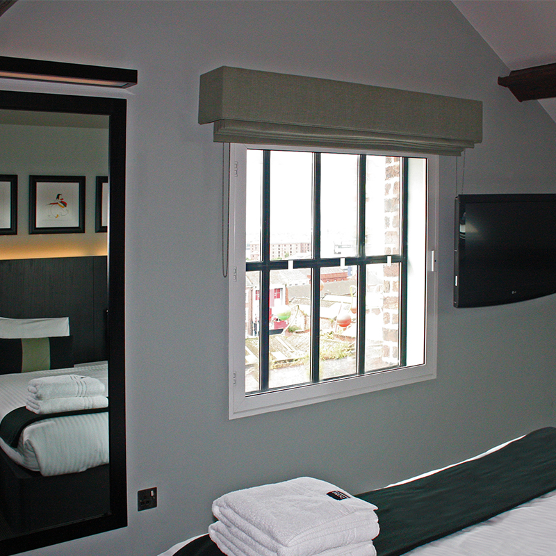 Base to Stay bedroom - Series 41 Hinged Casement -  selectaglaze secondary glazing window for noise insulation