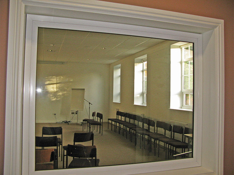 Selectaglaze series 42 secondary glazing at the Focalore Centre Welwyn Garden City